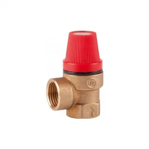 Клапан безпеки 1/2" 6,0 бар ВВ