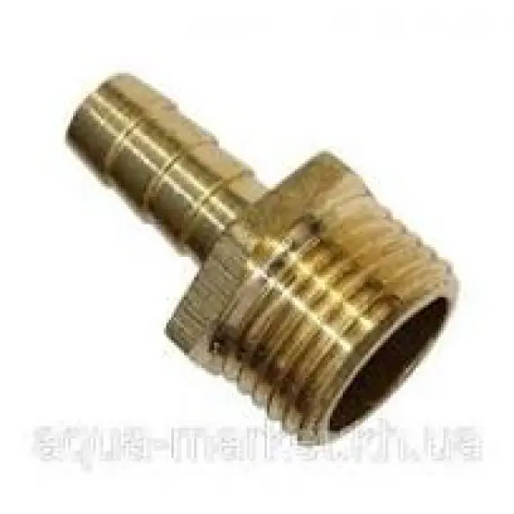 Штуцер 1/2"З - 6 мм (латунь)