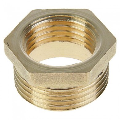Футорка 11/2"З х 1"В (латунь)