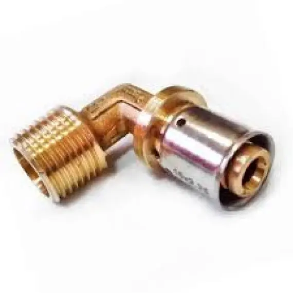 яПрес-коліно PEXAL  20 х 1/2" РЗ
