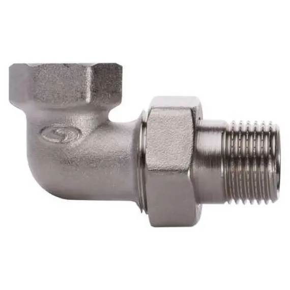 Американка  кутова 3/4" Solomon (нікель)