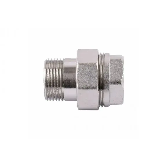 Американка  пряма 3/4" Solomon (нікель)
