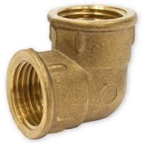 Коліно 1/2" ВВ  латунь