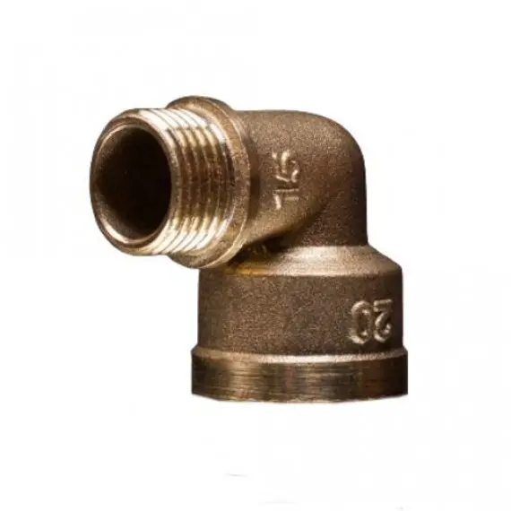 Коліно 3/4"В х 1/2"З (латунь)