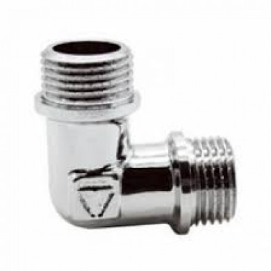 Коліно 1/2" ЗЗ Solomon (хром)
