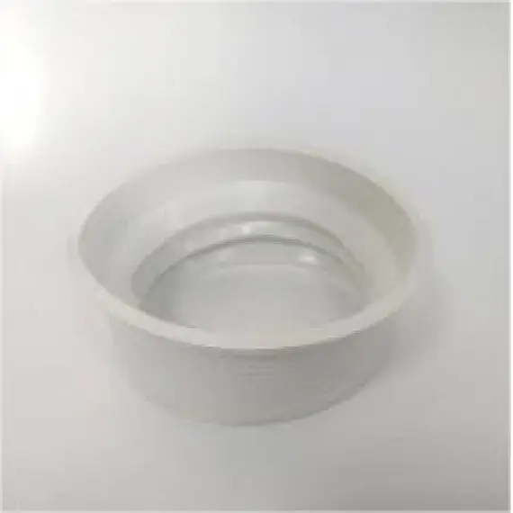 Редукція гумова Ø124х110 біла 1*100