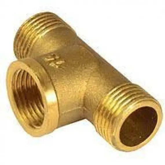 Трійник 3/4"З х 1/2"В х 1/2"В (латунь)