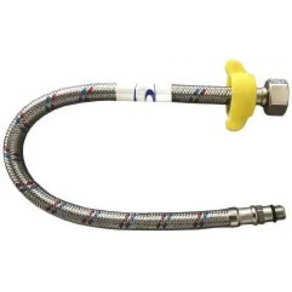 Шланг для змішувача 60 см M10х1/2" Solomon (коротка)