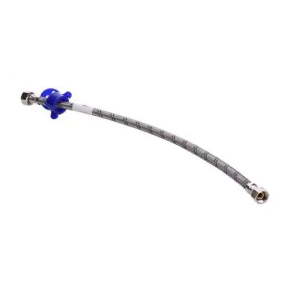 Шланг для води RR 80см 1/2" ВВ (нержавійка)