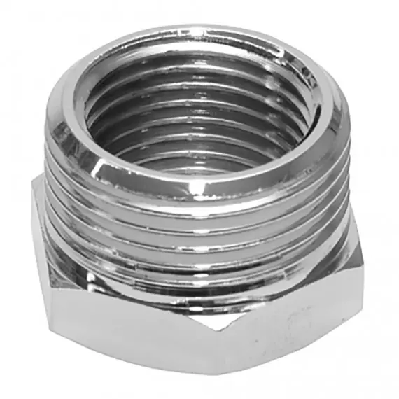 Футорка 11/4"З х 3/4"В (хром)