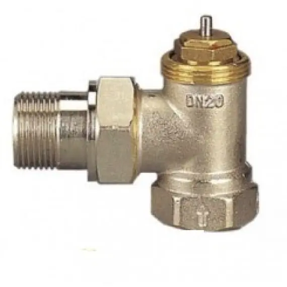 Кран радіаторний 3/4" AW кутовий нижній