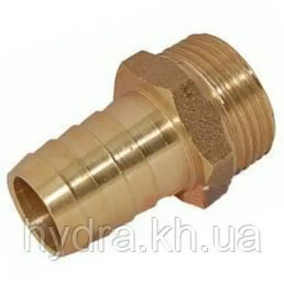 Штуцер 1/2"З - 12 мм (латунь)