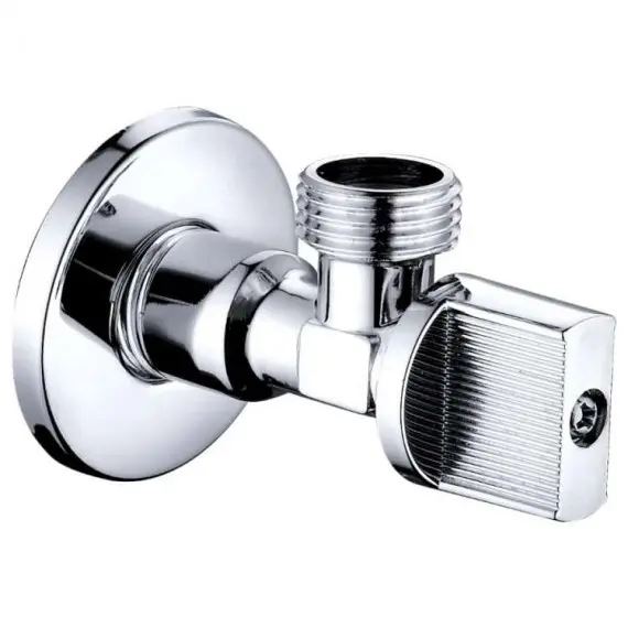 Кран приладовий кутовий 1/2" - 1/2"  Gross